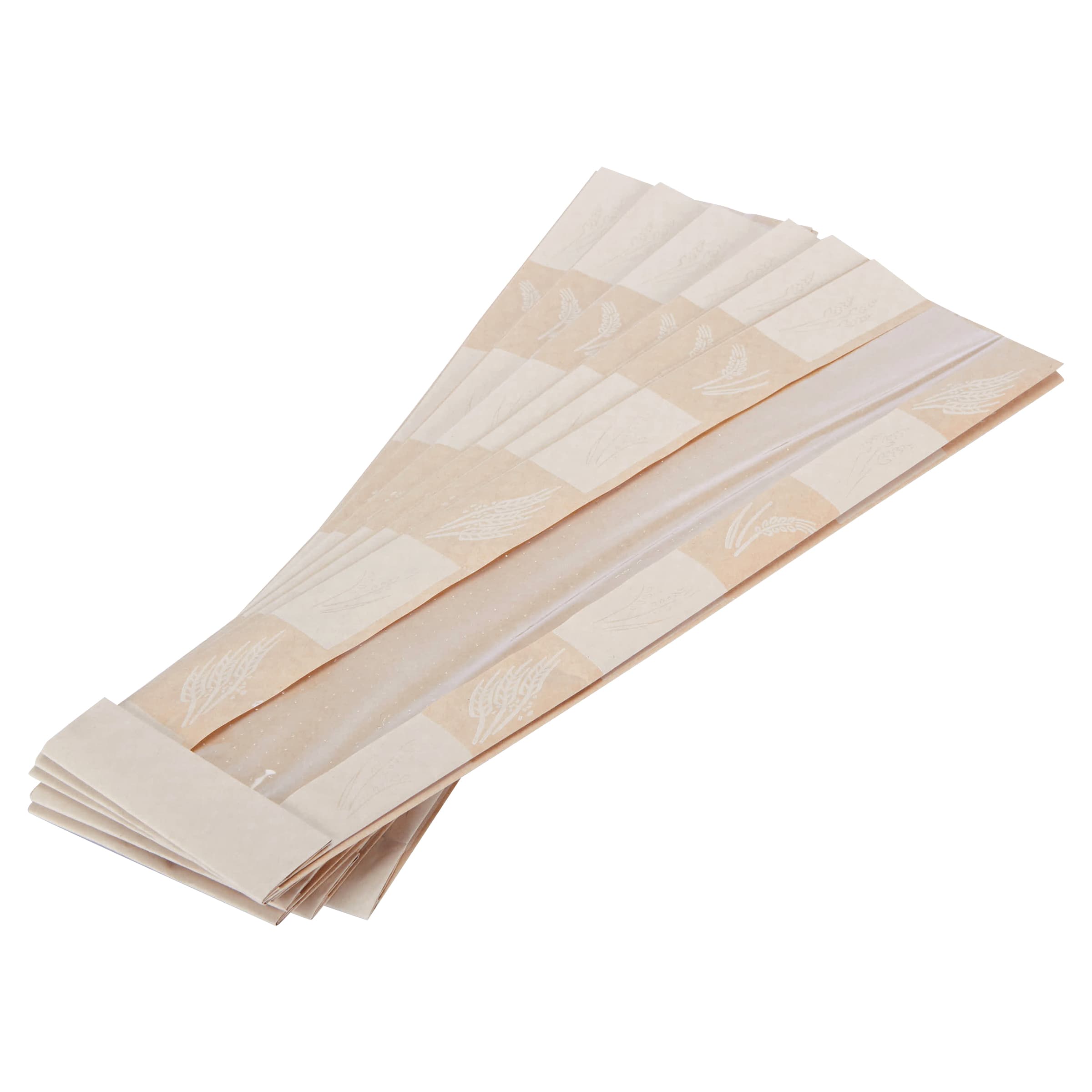 Bagcraft® EcoCraft Dubl-Panel Artisan Bread Bag 3.5X2X14 IN Paper Kraft 500/Case