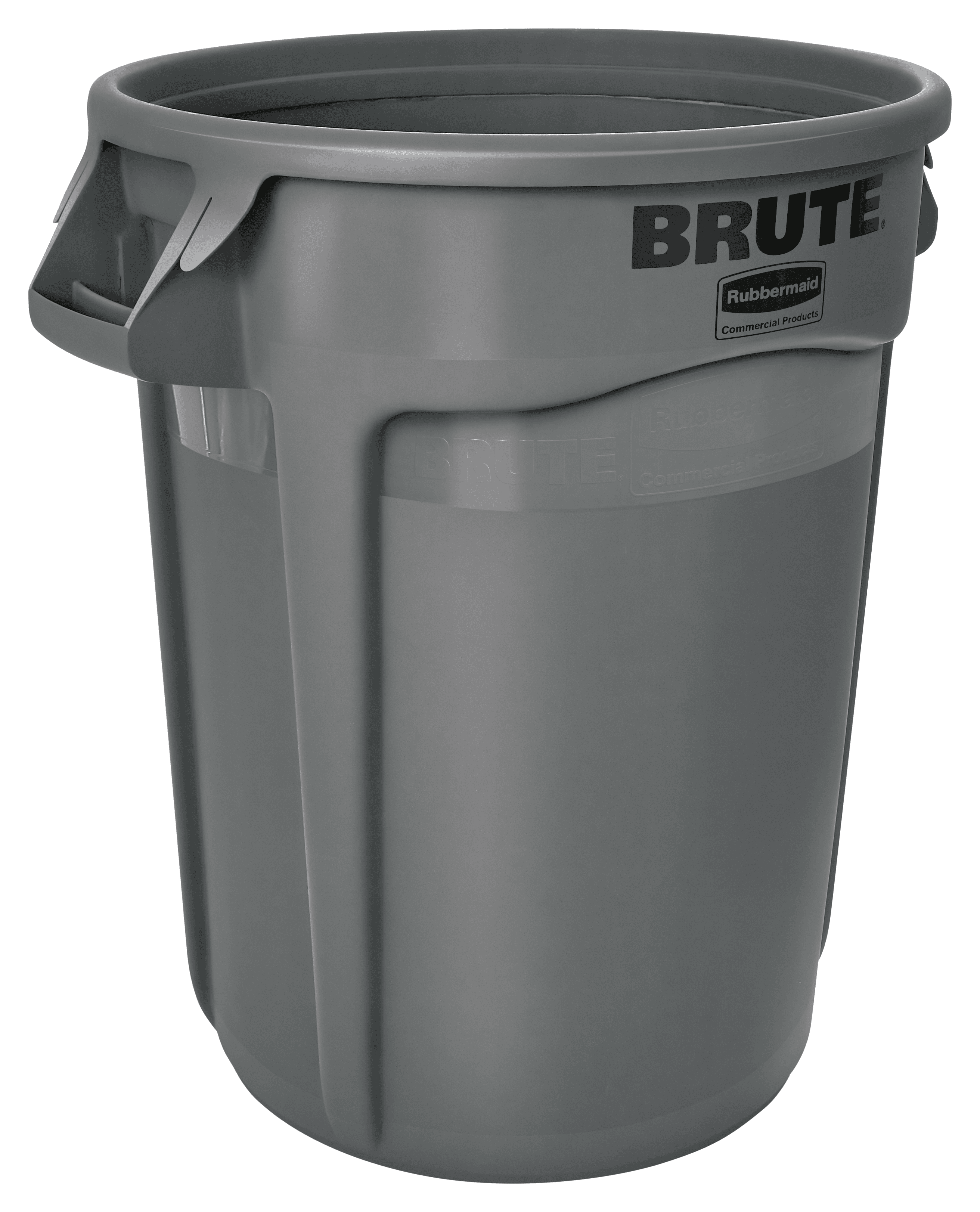 Brute® 1-Stream Trash Can 25.39X22.64X27.87 IN 32 GAL Gray Resin Food Safe 1/Each