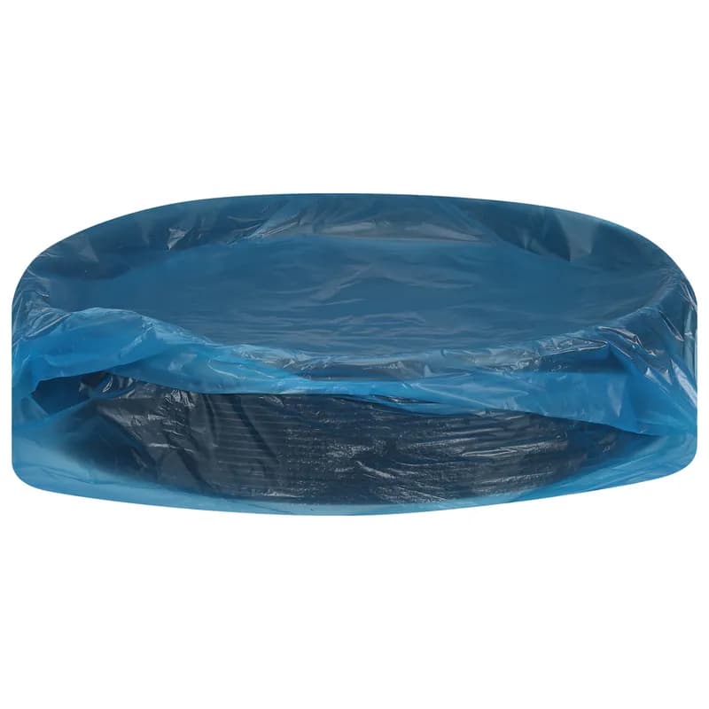 SturdiWare® Serving Tray Base 16X0.63 IN PS Black Round 36/Case