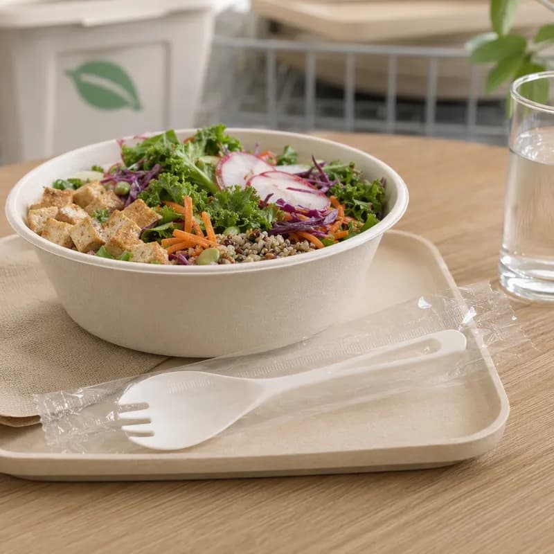Spork 6 IN TPLA Individually Wrapped 750/Case