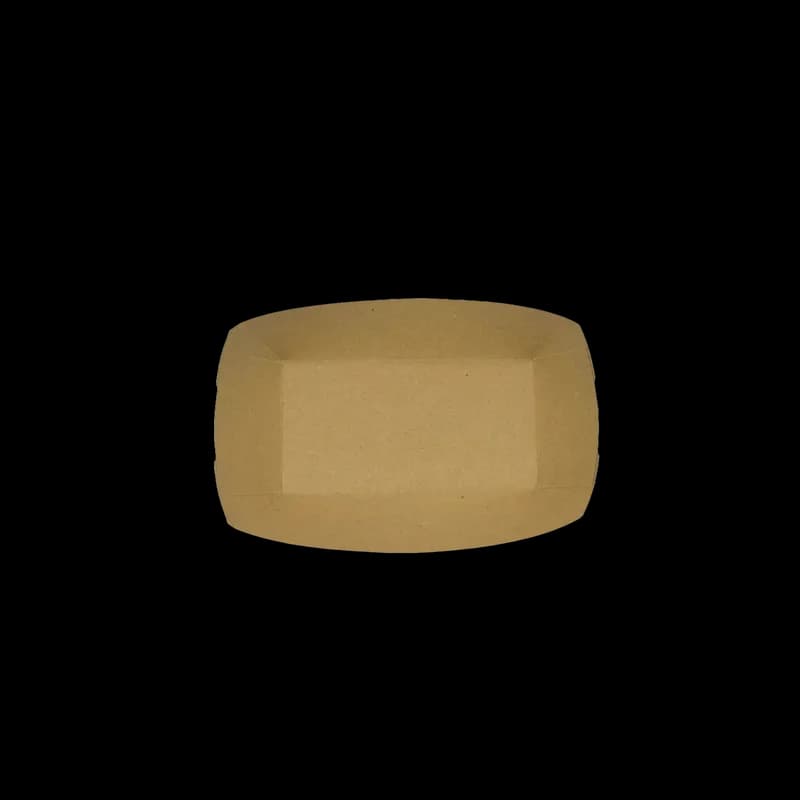 Food Tray 5 LB Paper Kraft 500/Case