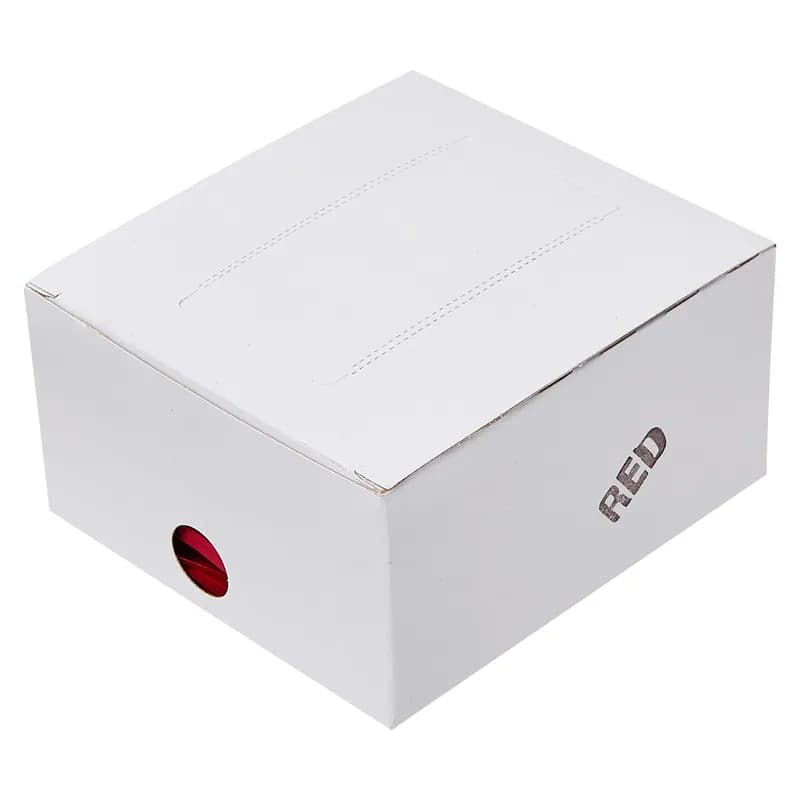 Twist Tie 4X0.188 IN Paper Red 2000/Box