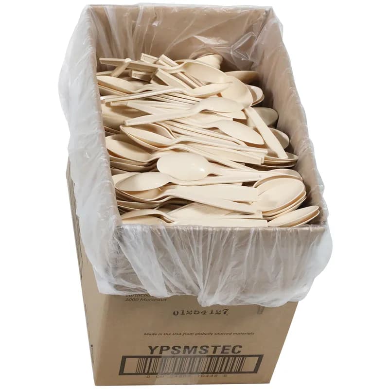 EarthChoice® Spoon 5.9 IN PSM Tan Heavy Duty 1000/Case