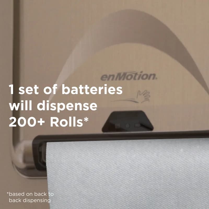enMotion® Impulse® Paper Towel Dispenser 8.58X12.7X13.8 IN Wall Mount Gray 1-Roll Touchless Automatic 8IN Roll 1/Each