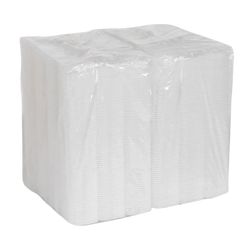 Dixie® Liddles® Souffle & Portion Cup Lid Combo 4 OZ Plastic Translucent Square 900/Case