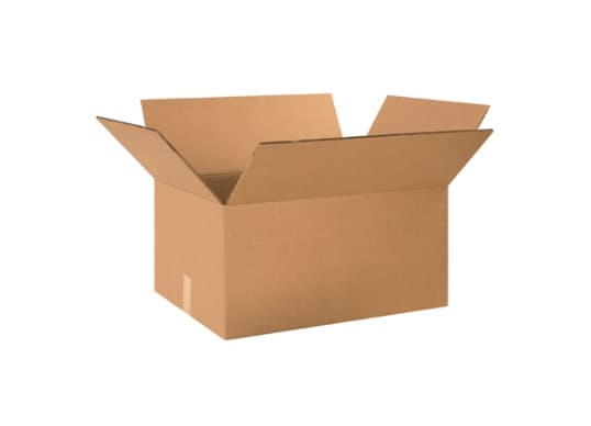 Box 24X18X12 IN Corrugated Cardboard Heavy Duty 48ECT 275# 10 Count/Bundle