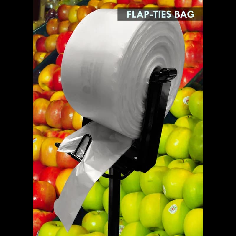 Bag Standard Size 15X20 IN HDPE 8MIC Green Clear Child Warning 3000/Case