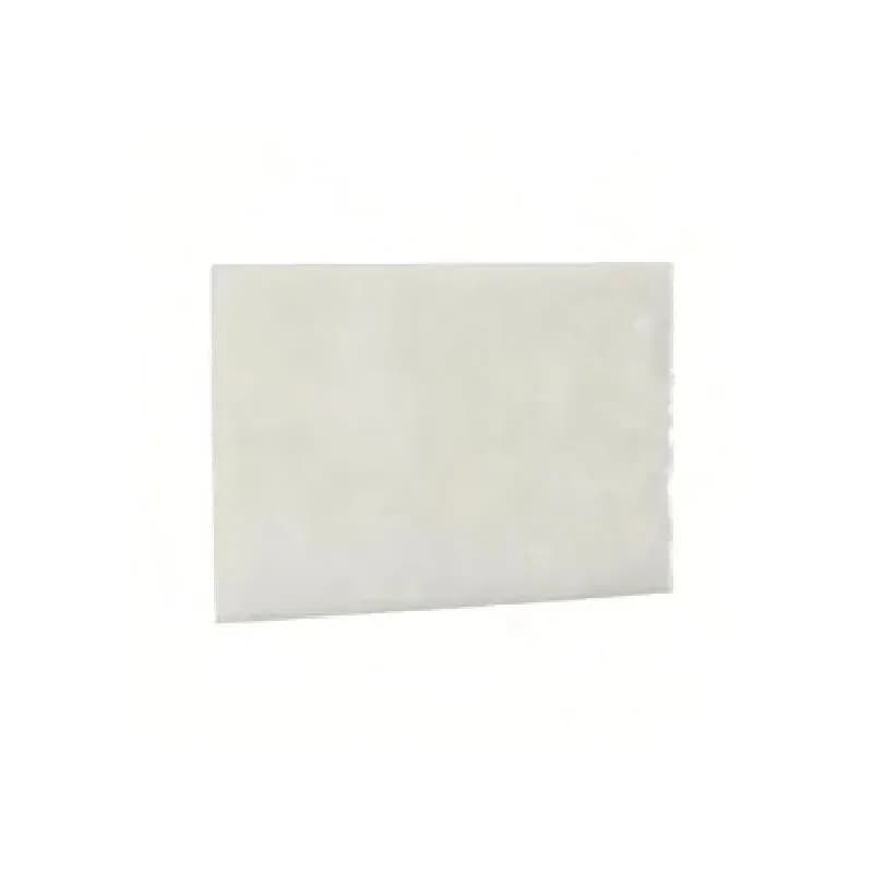 Victoria Bay Scouring Pad 6X9 IN Light Duty Synthetic White 20 Count/Case