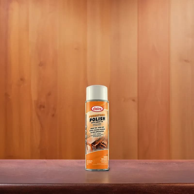 Claire Furniture Polish 19 FLOZ Aerosol 12/Case