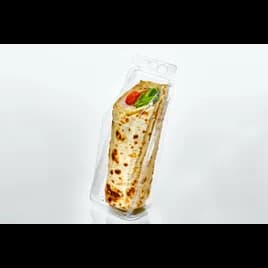 Fresh N' Sealed® Wrap Wedge Hinged With Dome Lid 3X8X3 IN PET Clear Rectangle 455/Case