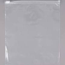 Deli Bag 10X8 IN Plastic 1.25MIL Clear With Slide Seal Closure Top Load 1000/Case