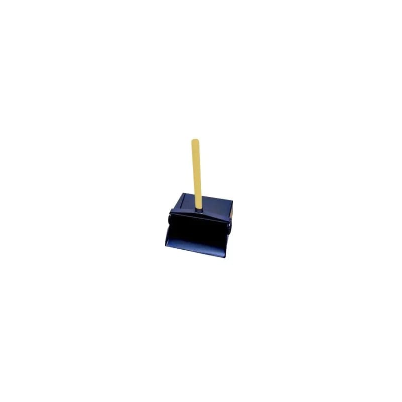 Dust Pan Black Yellow Plastic 6/Case