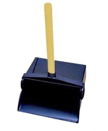 Dust Pan Black Yellow Plastic 6/Case