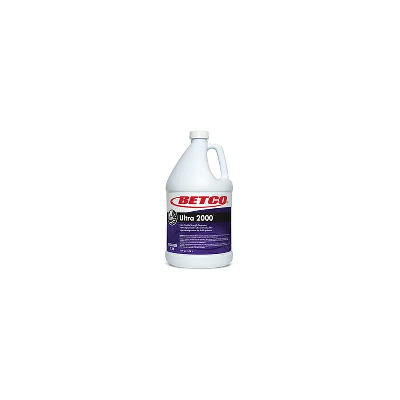 Ultra 2000 Cherry-Almond Degreaser 1 GAL Multi Surface Concentrate Liquid Heavy Duty Super 4/Case