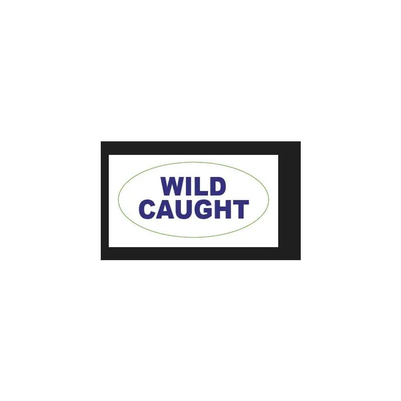 Wild Caught Label 1000/Roll