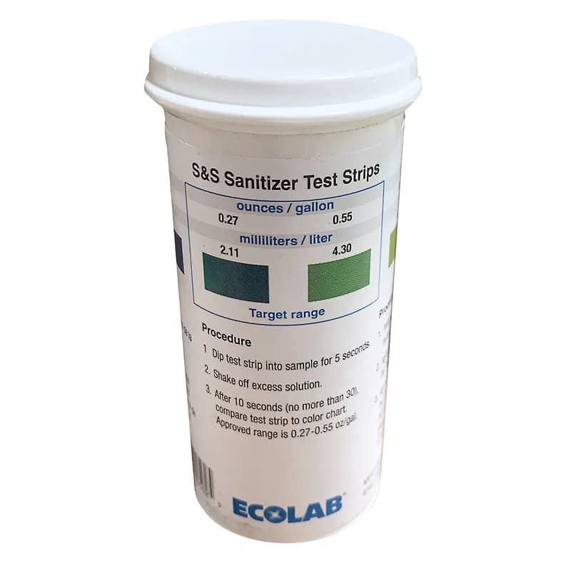 Dilution Test Paper 100 Count/Pack 1 Packs/Case 100 Count/Case