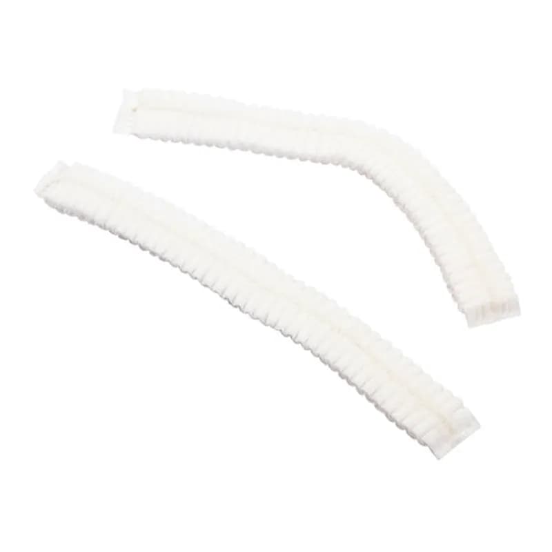 Bouffant Cap 24 IN White PP 100 Count/Pack 10 Packs/Case 1000 Count/Case