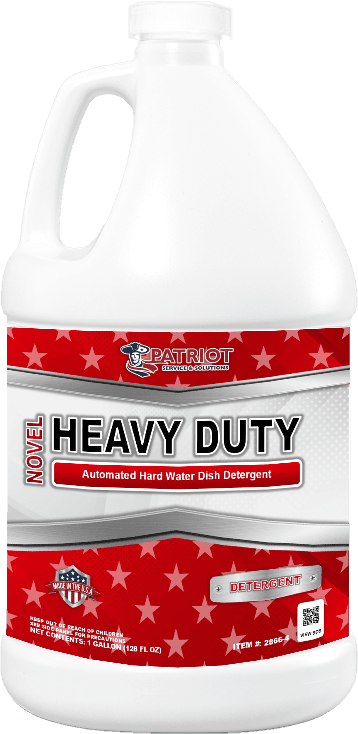 Patriot® Dishmachine Detergent 1 GAL Heavy Duty All Temperature 4/Case