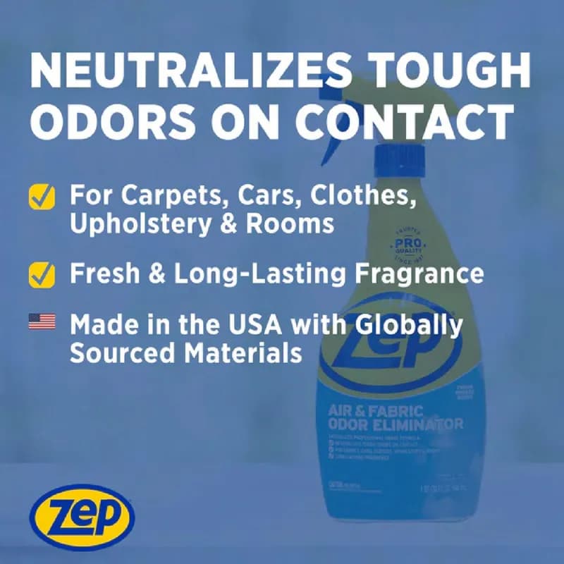 Air & Fabric Deodorizer Odor Eliminator Odor Neutralizer Fresh Scent 32 OZ 12/Case