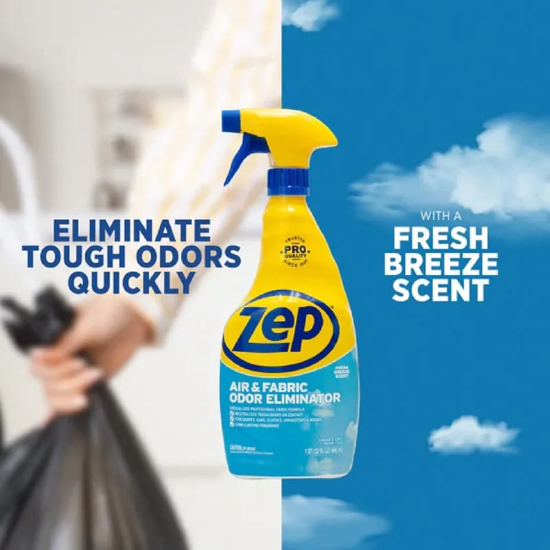 Air & Fabric Deodorizer Odor Eliminator Odor Neutralizer Fresh Scent 32 OZ 12/Case