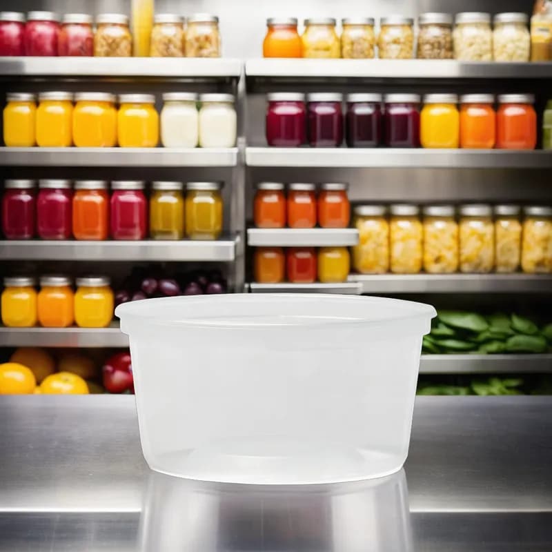 Deli Container Base 12 OZ PET Clear 500/Case