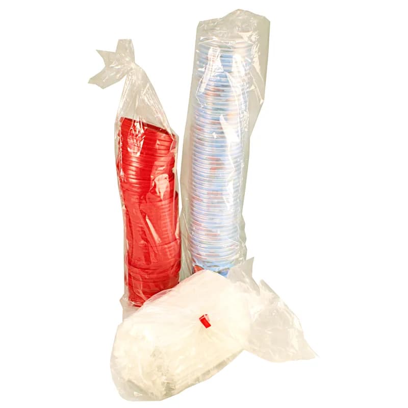 Cold Cup, Lid & Straw Combo Kid With Flat Lid 12 OZ PP Multicolor Recycle Friends With Hole 500/Case