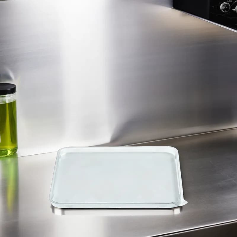 Fresh 'n Clear® GoCube® Lid Flat 7X7X0.36 IN PET Clear Square For Container 300/Case