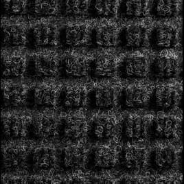 WaterHog® Waterproof Floor Mat 72X120 IN Charcoal With Smooth Backing 1/Each