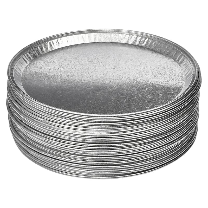 Victoria Bay Serving Tray 12 IN Aluminum Silver Round 25/Case