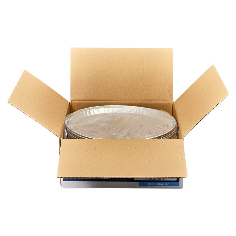Victoria Bay Serving Tray 12 IN Aluminum Silver Round 25/Case