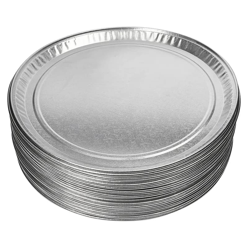 Victoria Bay Serving Tray 16 IN Aluminum Silver Round 25/Case