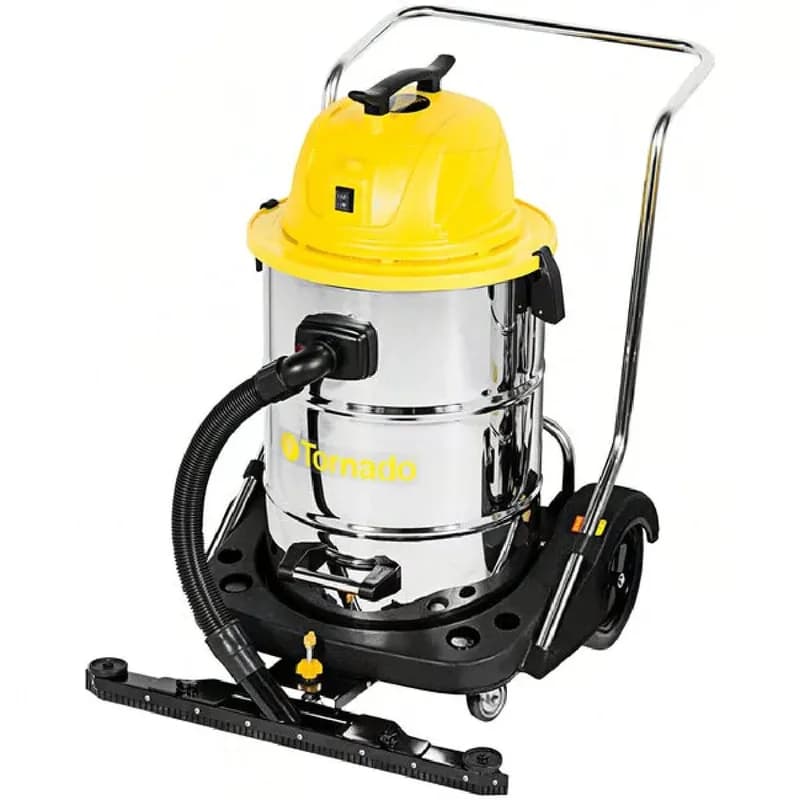 Taskforce® Tornado 20 With Trot-Mop Wet & Dry Vacuum 110V With Front Mount Squeegee 1/Each
