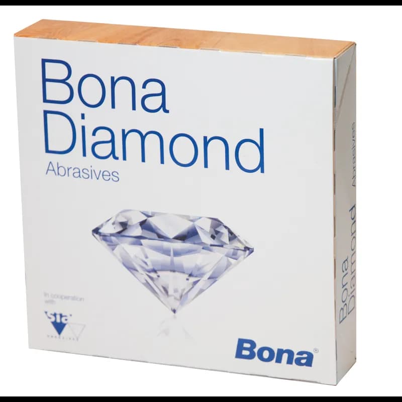 Bona® Sand Screen 6 IN Orange 80 Grit Diamond Grip 8 Count/Pack 4 Packs/Case 32 Count/Case