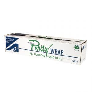 Purity Wrap Cling Film Cutter & Roll 24IN X2000FT PVC 48 Rolls/Pallet
