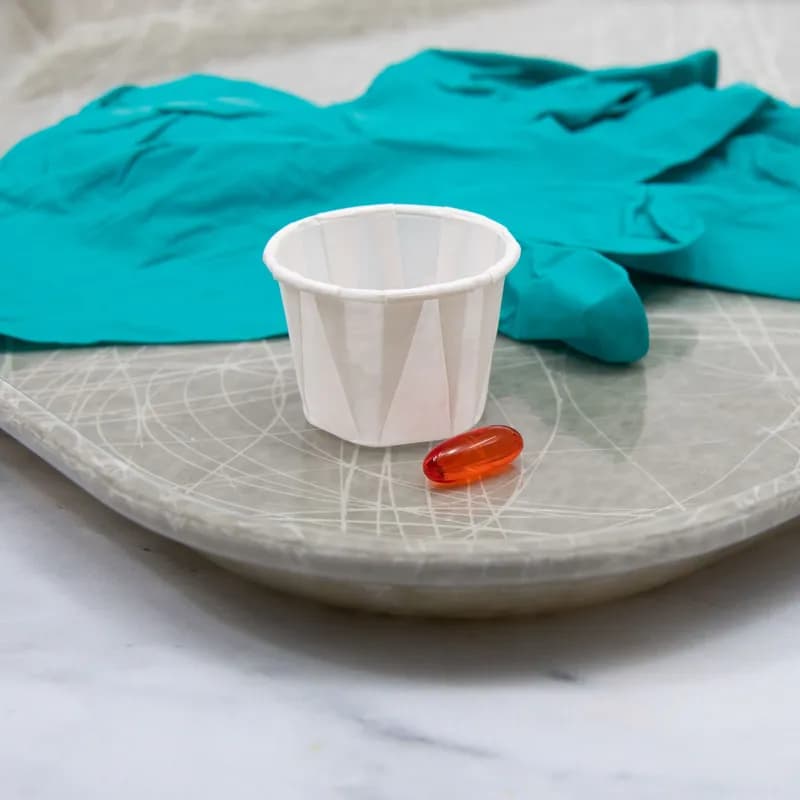 Solo® Souffle & Portion Cup 1 OZ Treated Paper White Round 250 Count/Pack 20 Packs/Case 5000 Count/Case