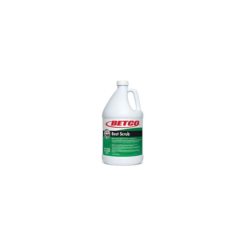 Best Scrub Pleasant Scent Floor Cleaner 1 GAL Interim Maintenance Concentrate Liquid High Performance 4/Case