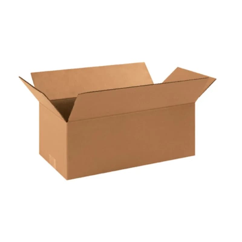 Regular Slotted Container (RSC) Medium (MED) 16X10X8.5 IN Corrugated Cardboard 32ECT 1/Each