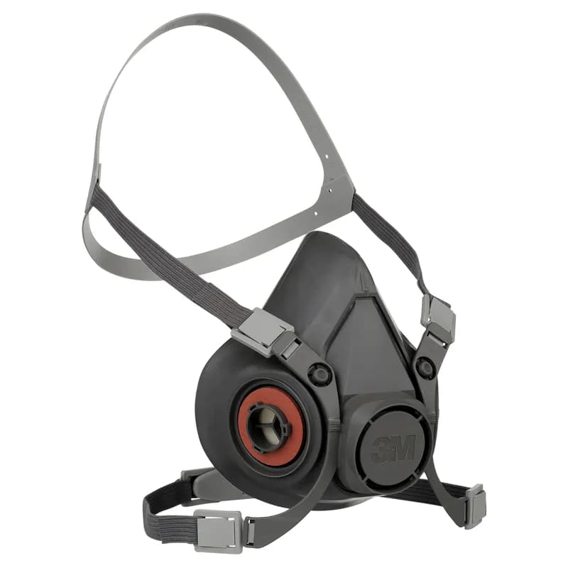 3M™ 6300/07026(AAD) Respirator Large (LG) Reusable Half Facepiece 24/Case