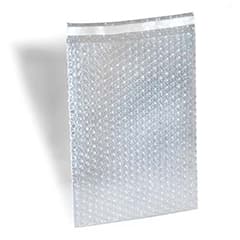 Bubble Bag 15X17.5 IN Clear Plastic Lip & Tape 150/Case