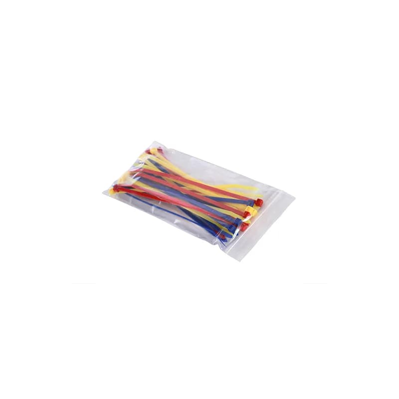 Bag 4X6 IN LLDPE 2MIL Clear With Zip Seal Closure Reclosable 1000/Case