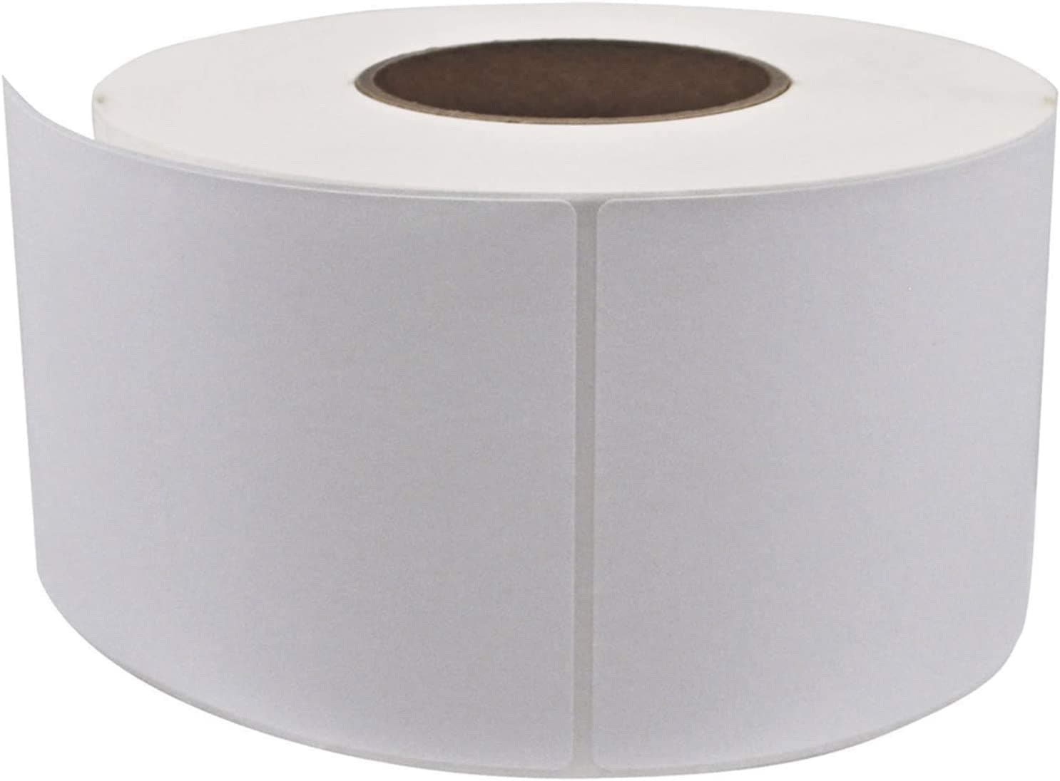 Label 4X6 IN Rectangle Perforated Thermal Transfer 8/Case