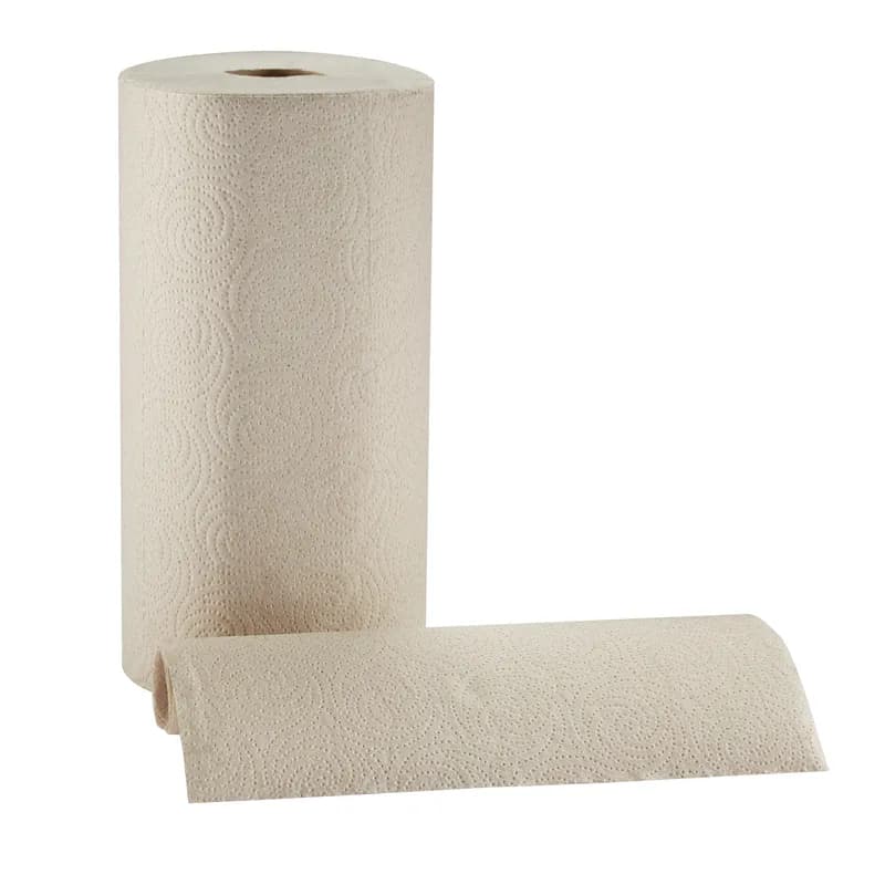 Pacific Blue Basic Household & Kitchen Folded Paper Towel 8.8X11 IN 2PLY Kraft 250 Sheets/Pack 12 Packs/Case