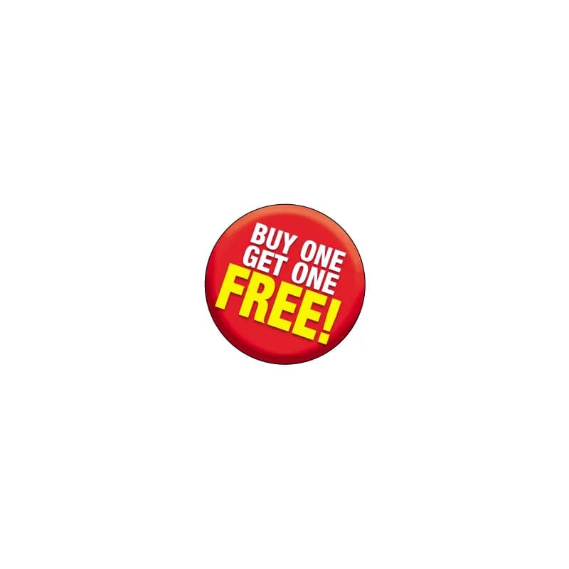Buy One Get One Free Label 1000/Roll