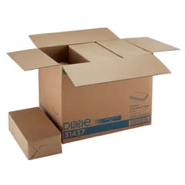 Dixie® Dinner Napkins 16.8X15 IN Kraft Paper 2PLY 1/8 Fold 250 Count/Pack 12 Packs/Case 3000 Count/Case