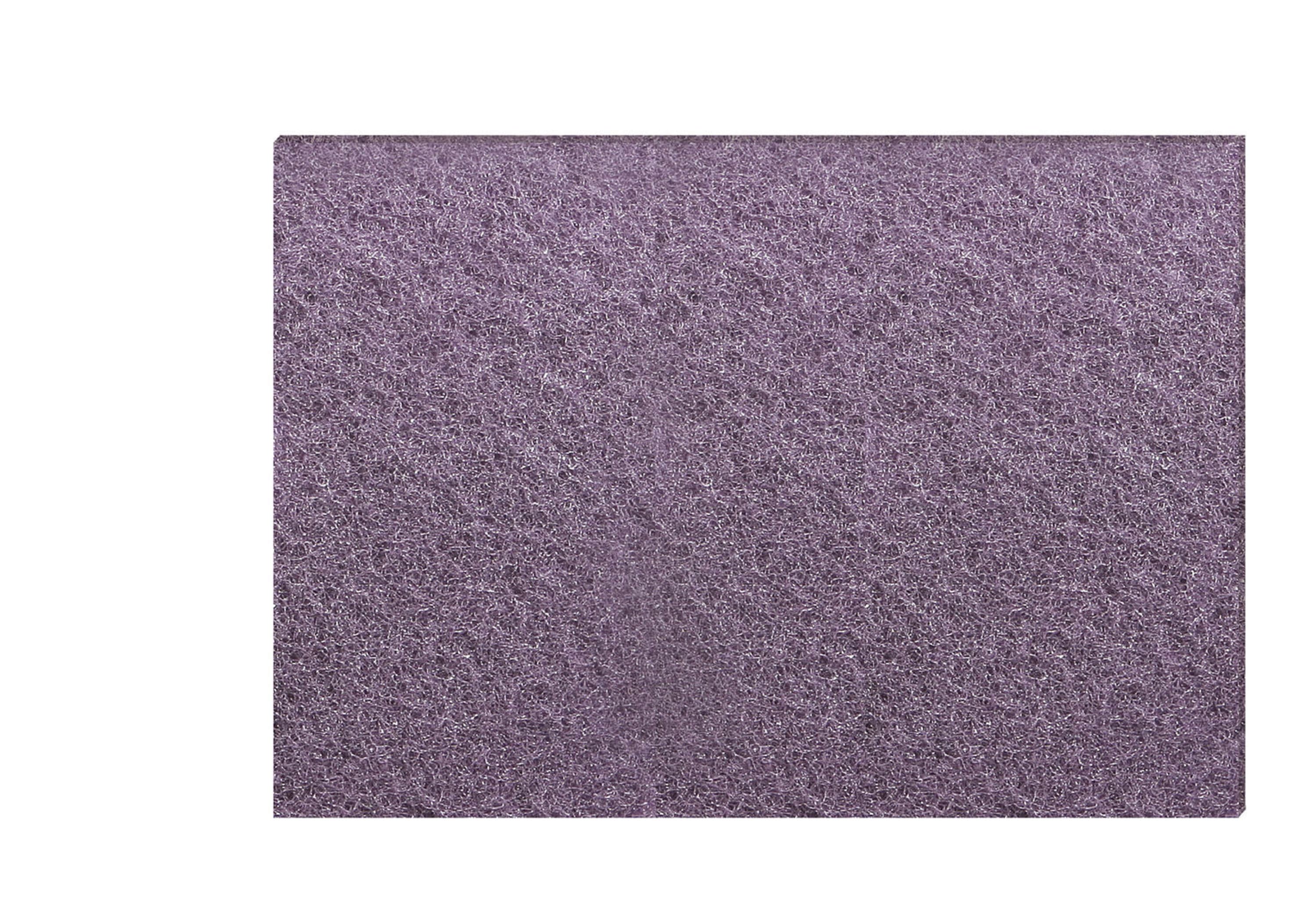 3M™ Scotch-Brite™ Purple Diamond Cleaning Pad 14X20X1 IN Purple Non-Woven Polyester Fiber Nylon Fiber 150-3000 RPM 5/Case