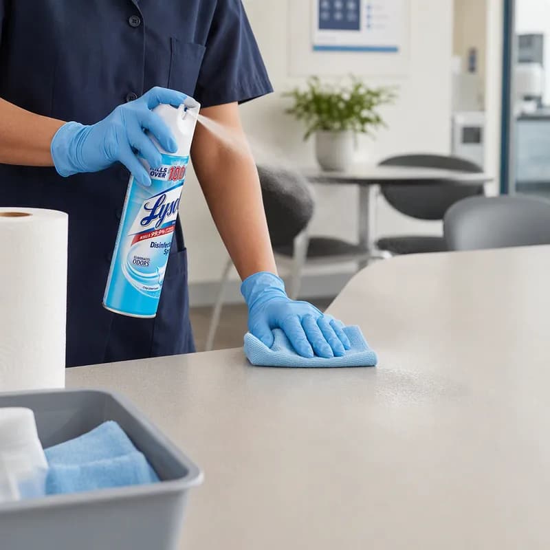Lysol® Crisp Linen Disinfectant 12.5 OZ Aerosol 12/Case