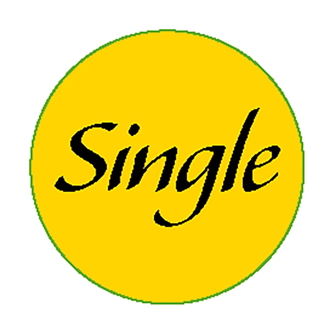 Single Label 1000/Roll