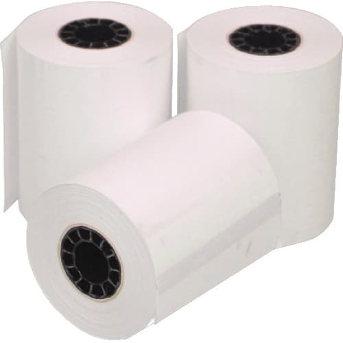 Cash Register Receipt Roll 4.38IN X140FT Thermal Paper 50/Case