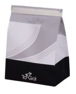Bagcraft® Meal Bag Large (LG) White With Tin Ties Closure Vented 250/Case