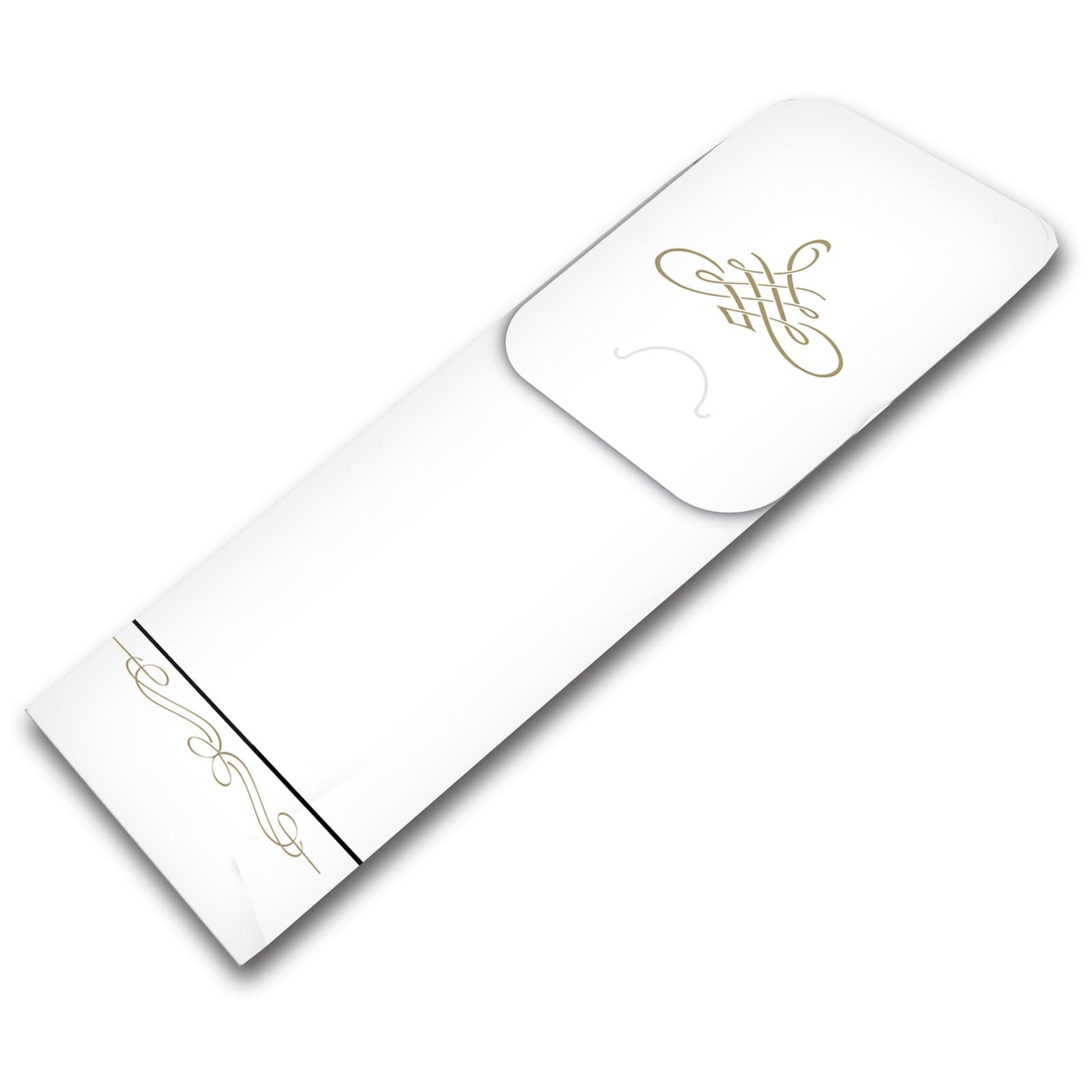 Silverware Bag Paper With Tab-Lock Closure With Napkin 600/Case